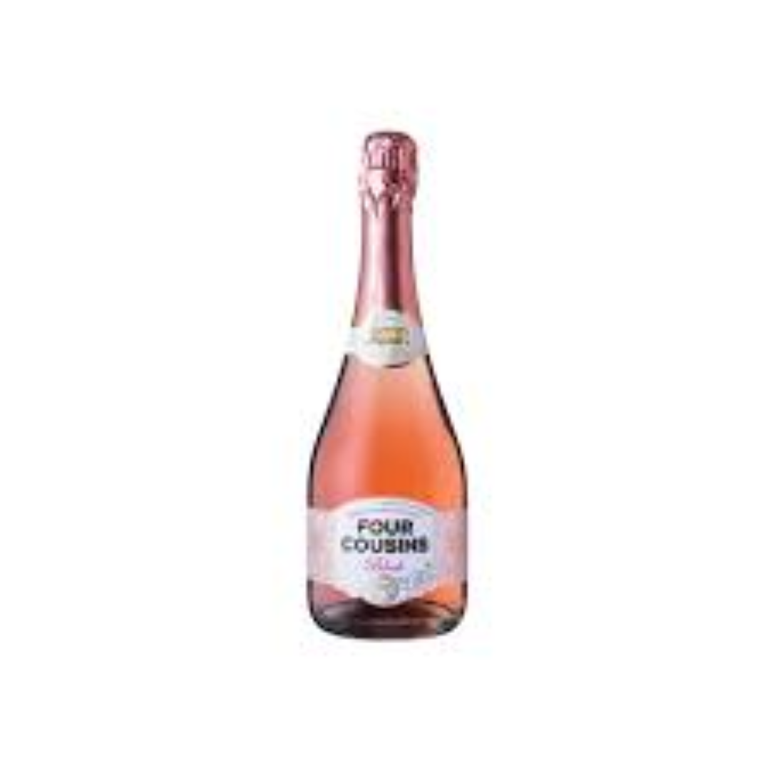 FOUR COUSINS BLUSH SWEET SPARKLING WINE 750ML